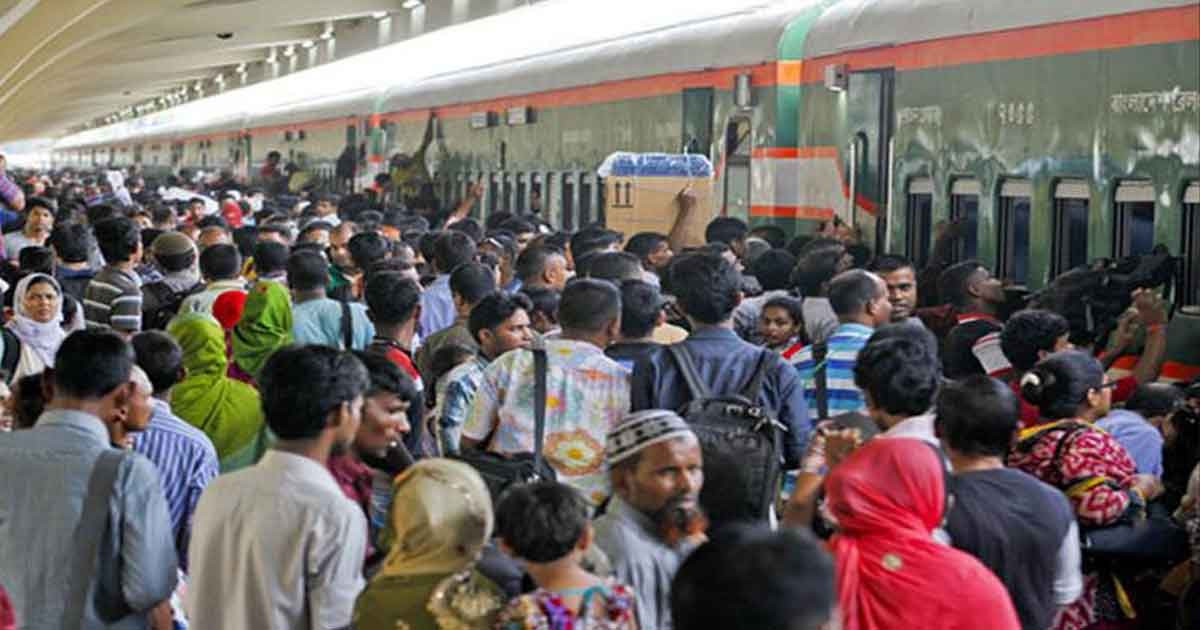 ঈদযাত্রায় ১৫ মার্চের ট্রেনের টিকিট মিলবে আজ