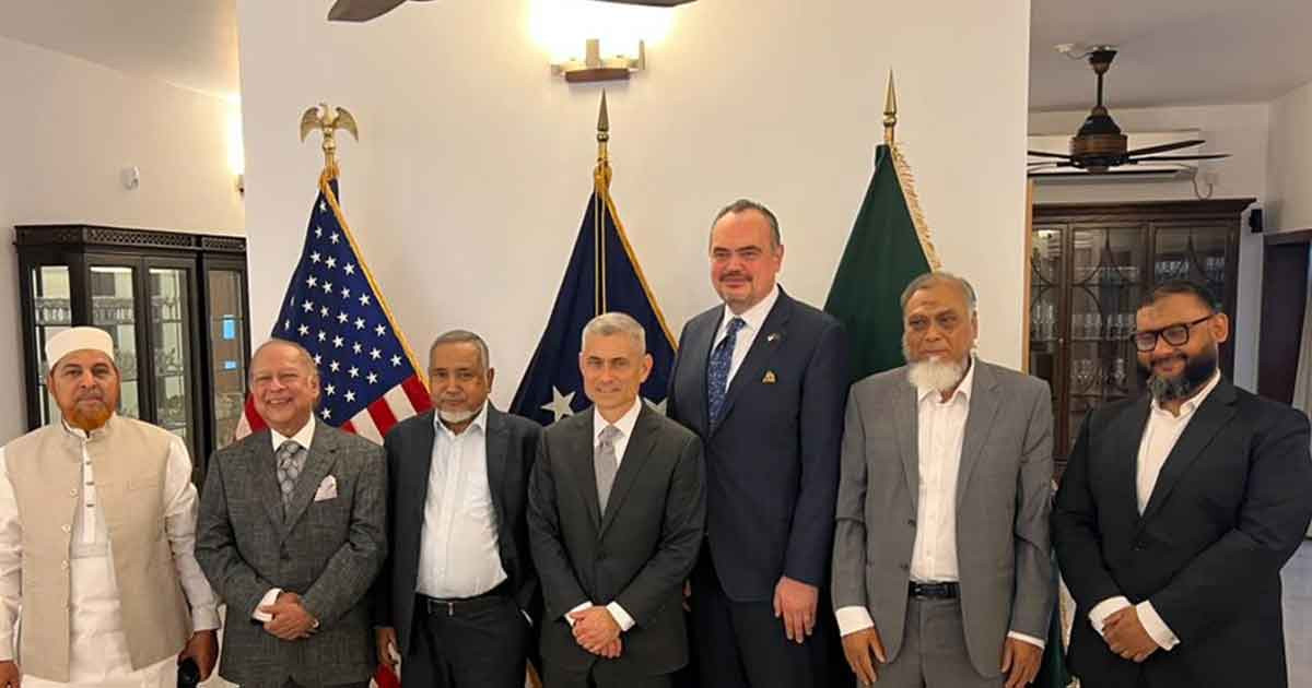 মার্কিন সহকারী পররাষ্ট্র মন্ত্রীর সঙ্গে জামায়াতে ইসলামীর বৈঠক