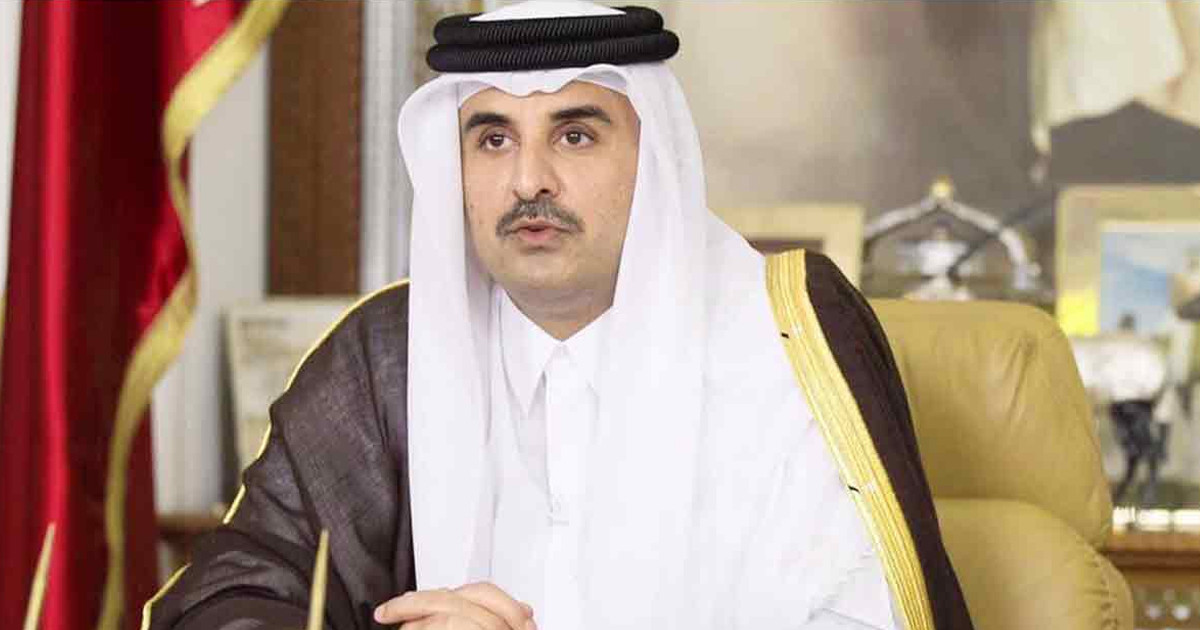 এবার সামরিক প্রস্তুতি বাড়াতে বললেন কাতারের আমির