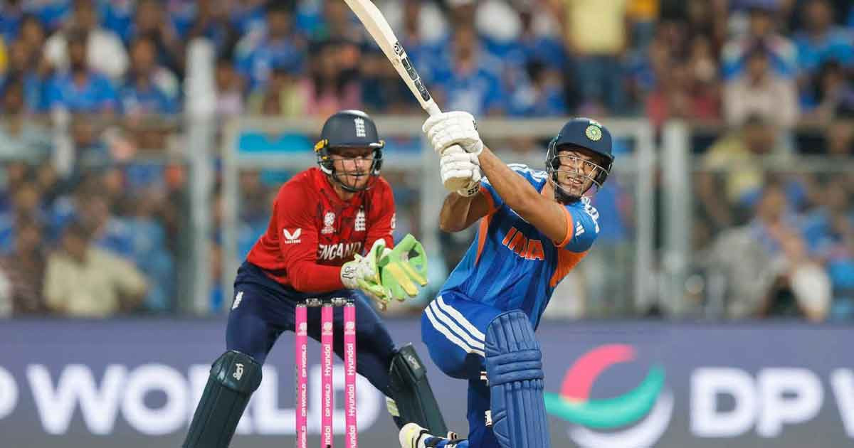 ছক্কার রেকর্ড গড়ে ইংল্যান্ডকে ২৫৪ রানের টার্গেট দিল ভারত