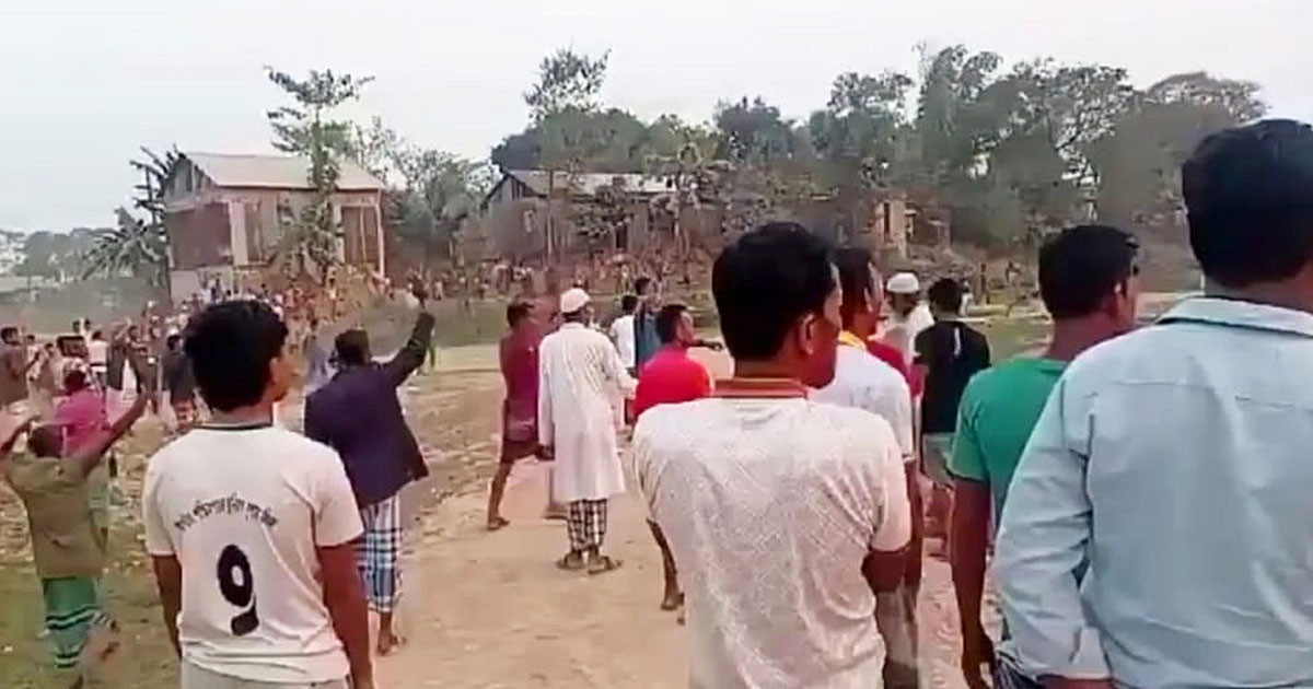 সুনামগঞ্জে ধান শুকানোর খলা নিয়ে সংঘর্ষ, আহত ১৫