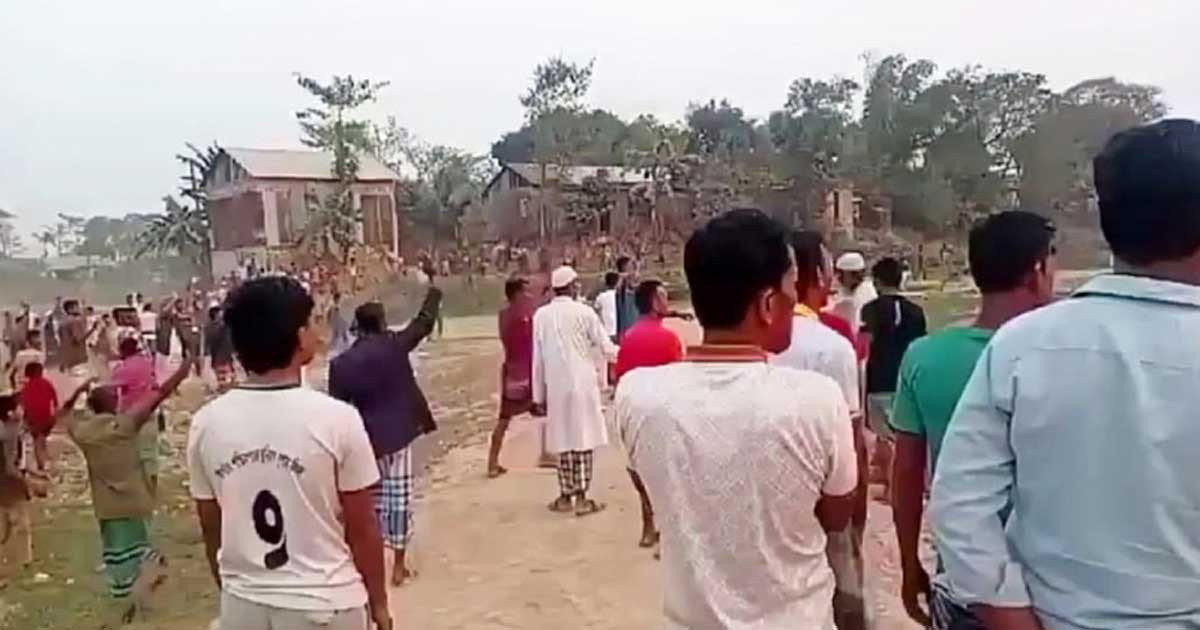 সুনামগঞ্জে দুপক্ষের সংঘর্ষ