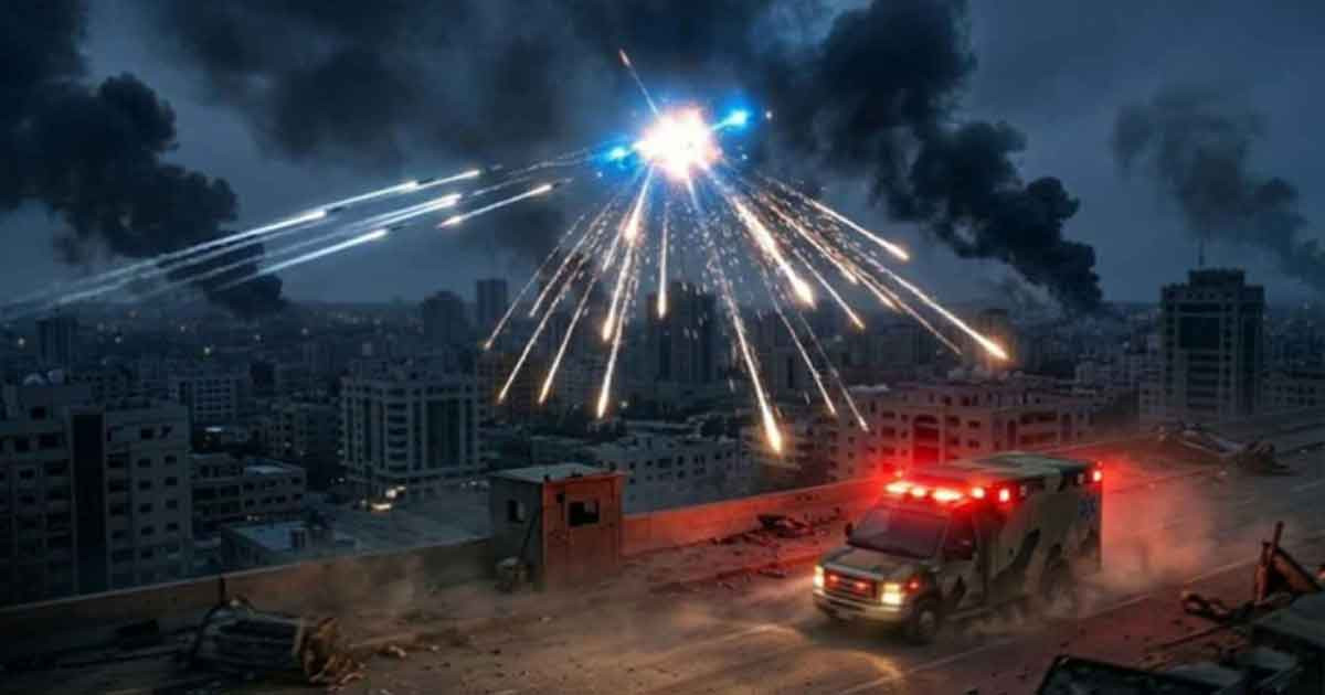 মারাত্মক ক্লাস্টার ব্যালিস্টিক মিসাইল ছুড়ল ইরান, দিগ্বিদিক ইসরায়েল