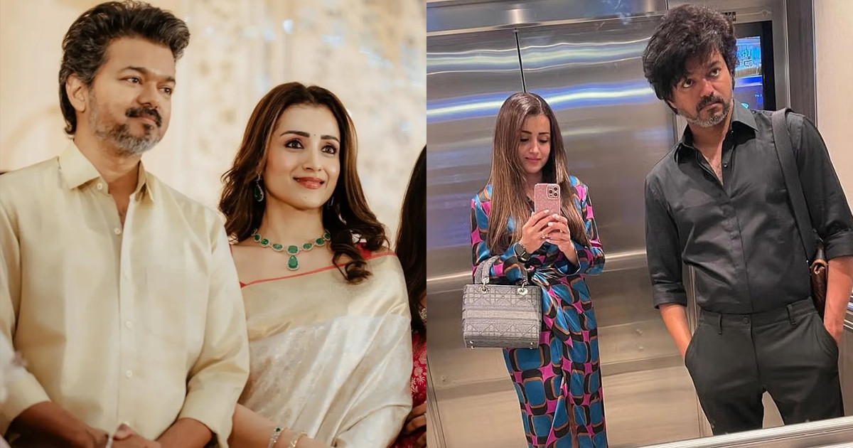 স্ত্রীর সঙ্গে বিচ্ছেদ আলোচনার মাঝেই তৃষাকে নিয়ে প্রথমবার প্রকাশ্যে বিজয়