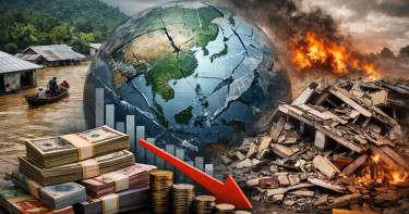 সংকট ও ঘাটতির ভয়াবহ চাপে অর্থনীতি