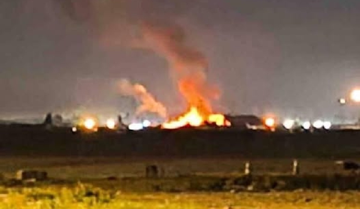 বাগদাদ সামরিক বিমানবন্দরে ড্রোন বিধ্বস্ত, রকেট হামলা