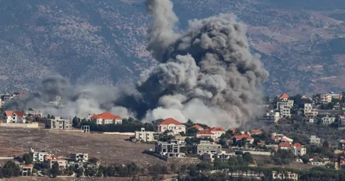 লেবাননজুড়ে ইসরায়েলের বিধ্বংসী তাণ্ডব: ৪৮ ঘণ্টায় ১৭০টিরও বেশি স্থানে হামলা