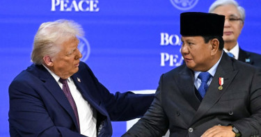 ট্রাম্পের শান্তি পরিষদে যোগদান স্থগিত করল ইন্দোনেশিয়া