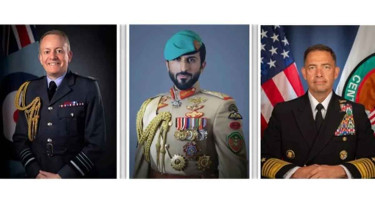 মধ্যপ্রাচ্য ইস্যুতে যুক্তরাষ্ট্র-যুক্তরাজ্য ও বাহরাইন কর্মকর্তাদের বৈঠক: সেন্টকম