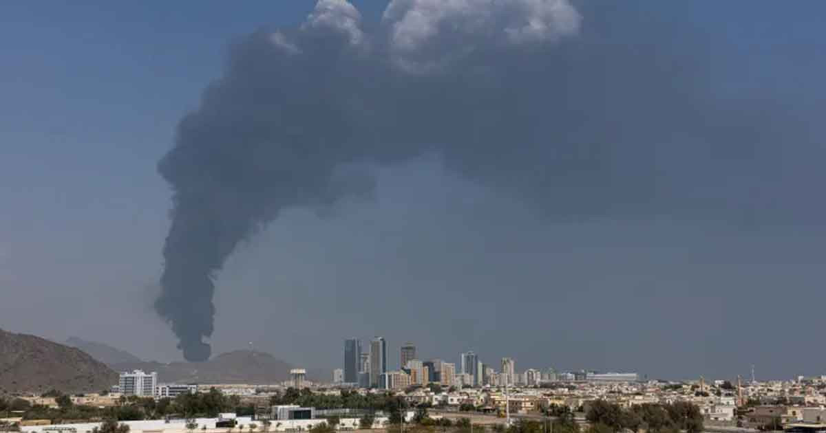 আরব আমিরাতে ইরানের ১৪২২ ড্রোন ও ২৩৮ মিসাইল হামলা