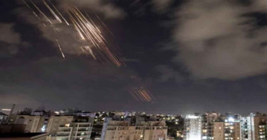 ইসরায়েলে আবারও ক্ষেপণাস্ত্র হামলা চালিয়েছে ইরান