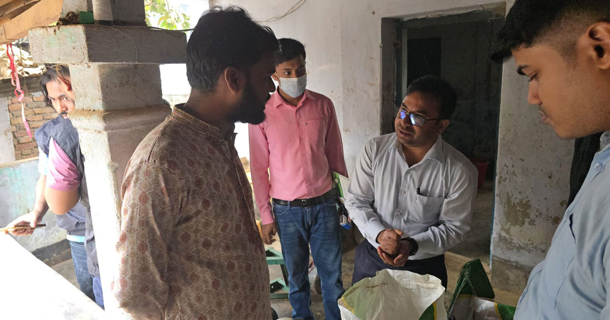 ভেজাল জিরা তৈরির কারখানায় অভিযান