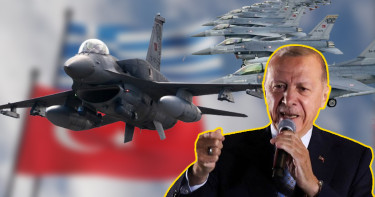 আচমকা সাইপ্রাসে এফ-১৬ যুদ্ধবিমানের বহর পাঠালো তুরস্ক