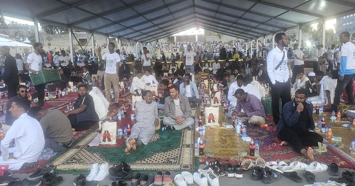 ইথিওপিয়ায় জাতীয় ইফতার অনুষ্ঠানে হাজারো রোজাদার