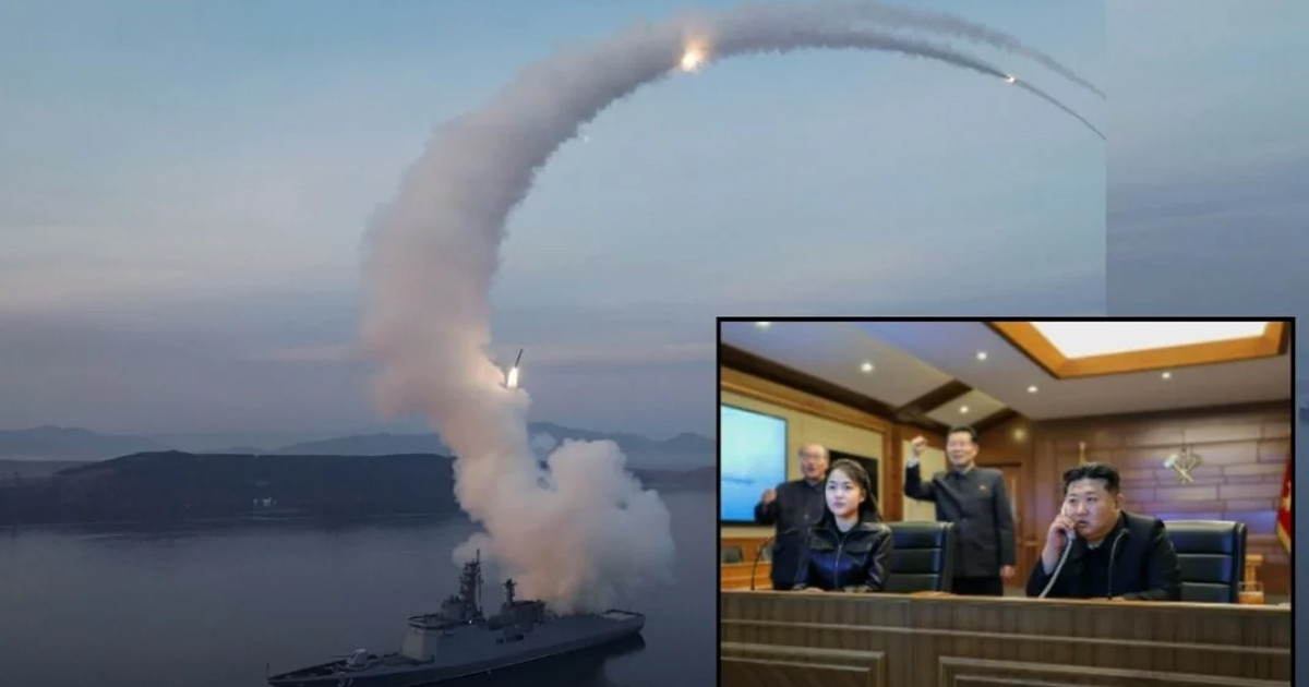 ক্রুজ ক্ষেপণাস্ত্র ছুড়ল উত্তর কোরিয়া!