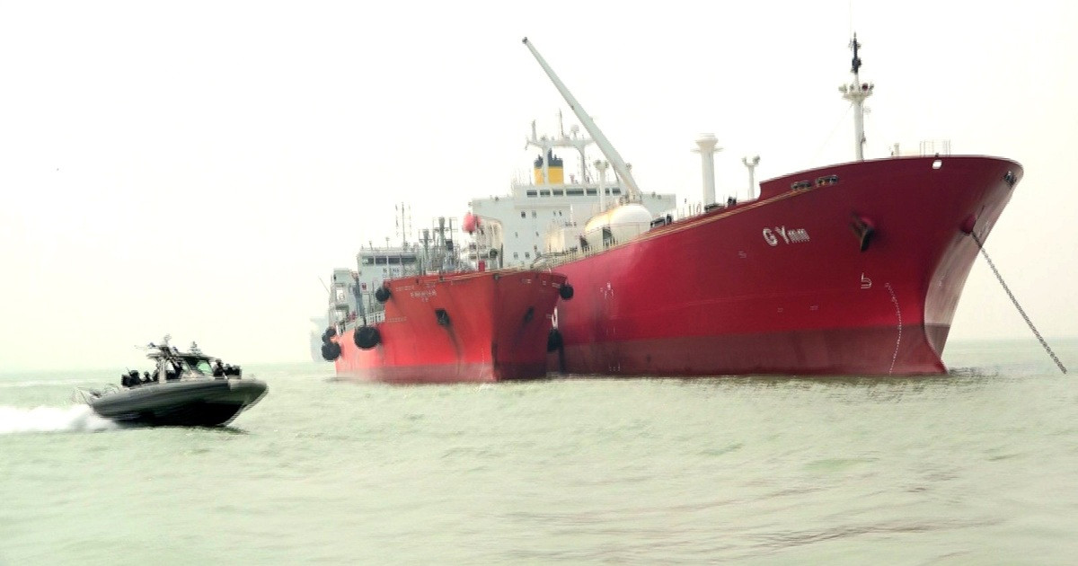 সমুদ্র পথে জ্বালানিবাহী জাহাজসমূহের নিরাপত্তায় বাংলাদেশ নৌবাহিনী