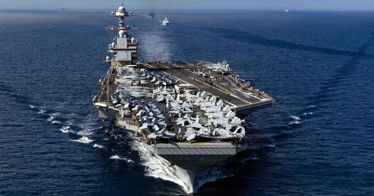 মার্কিন রণতরি জেরাল্ড ফোর্ডে আগুন