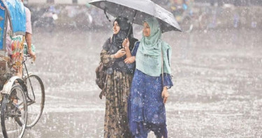 দেশের ৫ অঞ্চলে দুপুরের মধ্যে বজ্রবৃষ্টির আভাস