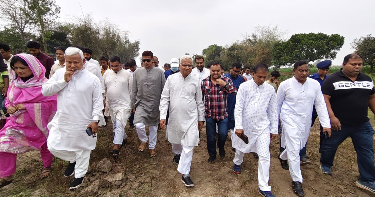 দিনাজপুরে প্রধানমন্ত্রীর খাল খনন কর্মসূচির উদ্বোধন ঘিরে প্রস্তুতি সভা