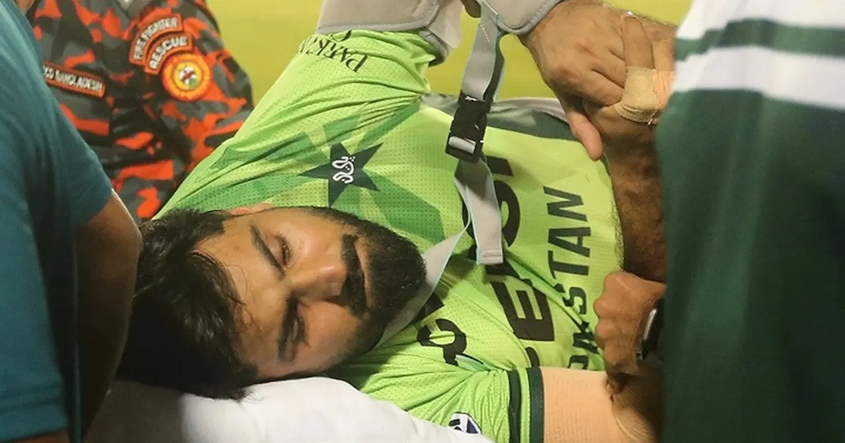 পাকিস্তানি ফিল্ডারের অবস্থা গুরুতর, এভারকেয়ারে ভর্তি