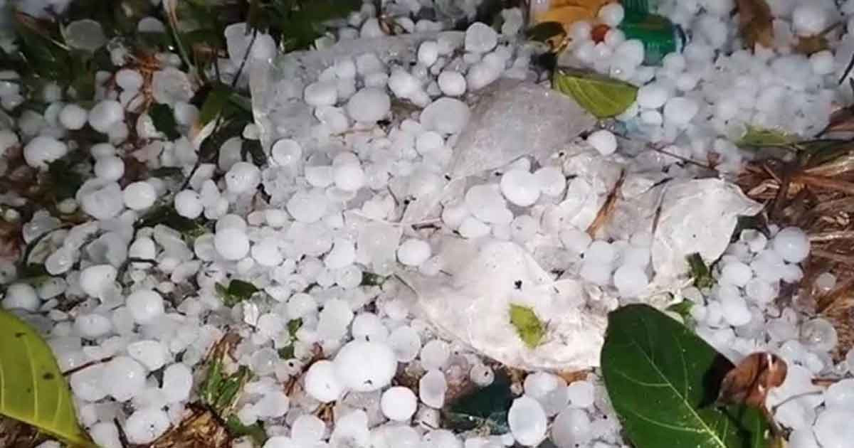 আবারও শিলাবৃষ্টির পূর্বাভাস