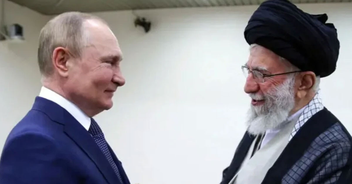 এবার সরাসরি ইরানের পাশে দাঁড়ালেন পুতিন