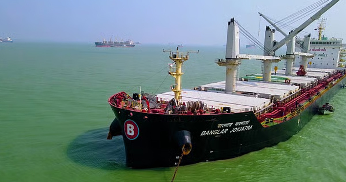 মিসাইল আতঙ্কে হরমুজ পেরোতে পারেনি বাংলাদেশি জাহাজ ‘বাংলার জয়যাত্রা’