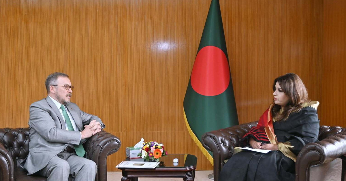 পররাষ্ট্র প্রতিমন্ত্রীর সঙ্গে রুশ রাষ্ট্রদূতের সৌজন্য সাক্ষাৎ