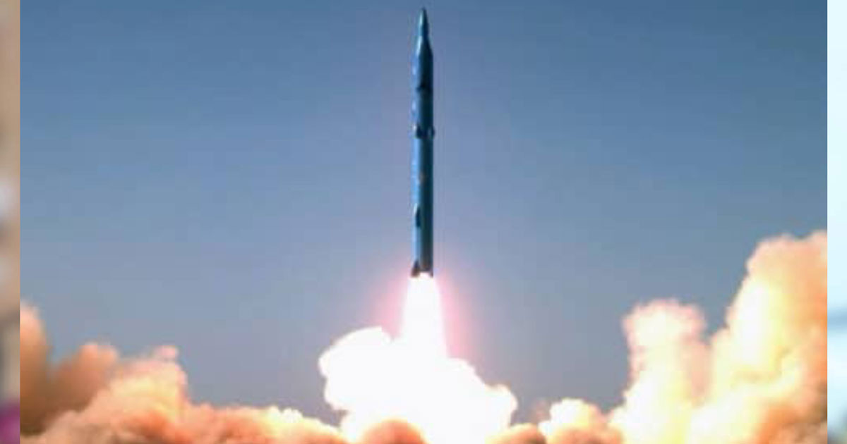 শব্দের চেয়ে ১৩ গুণ গতির ক্ষেপণাস্ত্র দিয়ে ইসরায়েলে হামলা