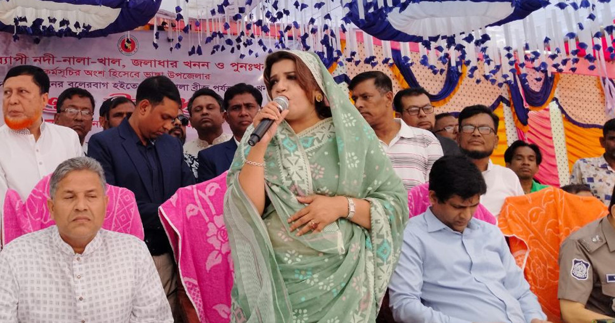 খাল খনন কর্মসূচির মাধ্যমে কৃষিতে বিপ্লব ঘটবে: শামা ওবায়েদ