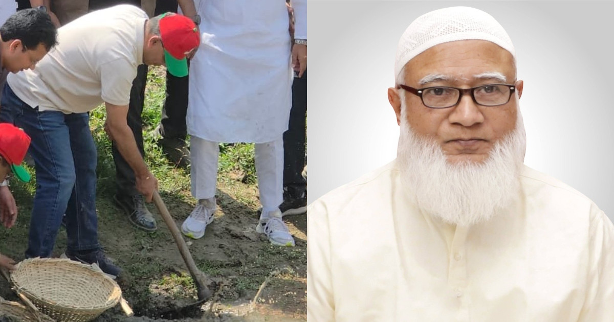 প্রধানমন্ত্রীর খাল খনন কর্মসূচিকে সাধুবাদ জানাই: জামায়াত আমির