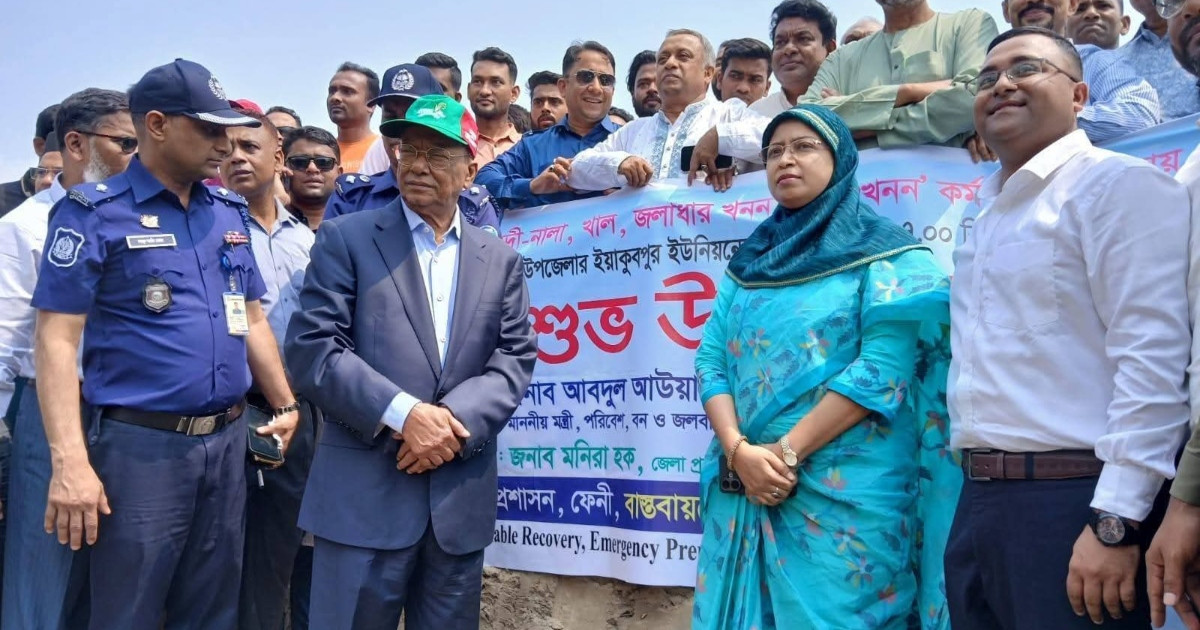 কৃষি উৎপাদন বৃদ্ধির জন্য খাল খনন করা অত্যান্ত জরুরি: আবদুল আউয়াল মিন্টু