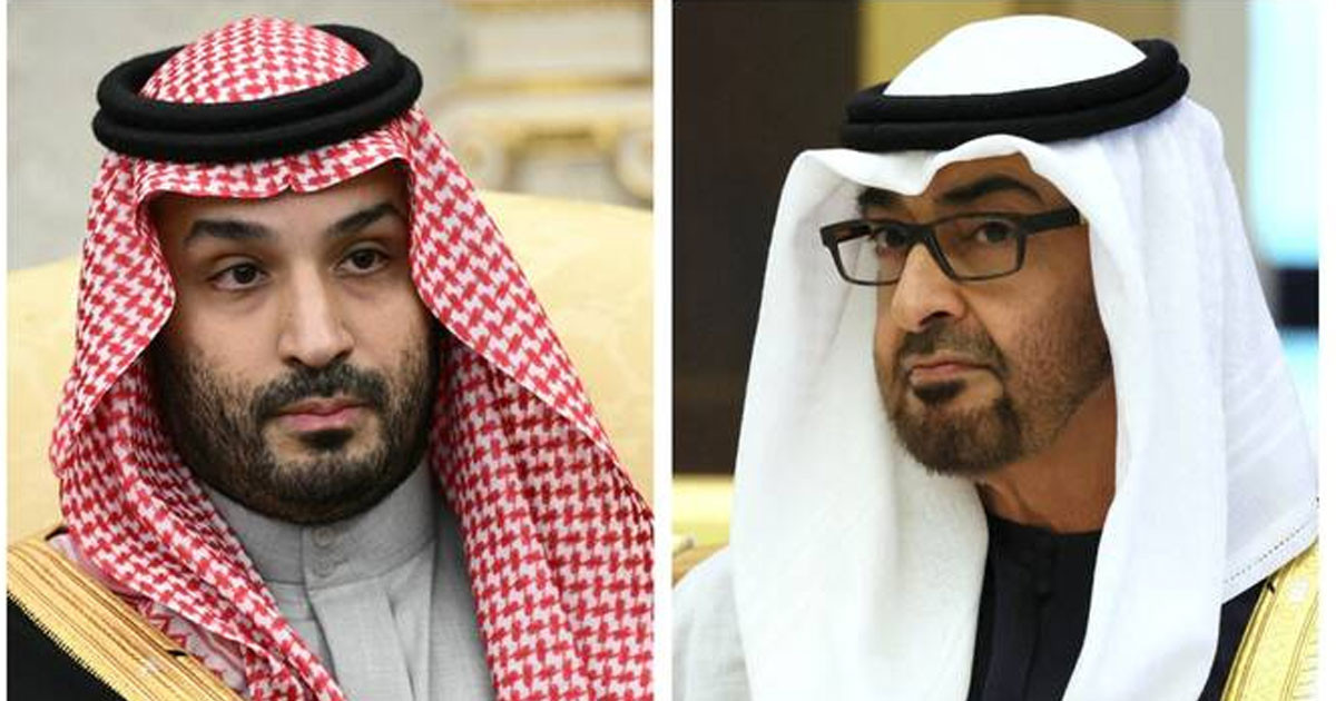 ইরানের হামলা ‘বিপজ্জনক উসকানি’, ফোনালাপে নিন্দা সৌদি যুবরাজ ও আমিরাত প্রেসিডেন্টের