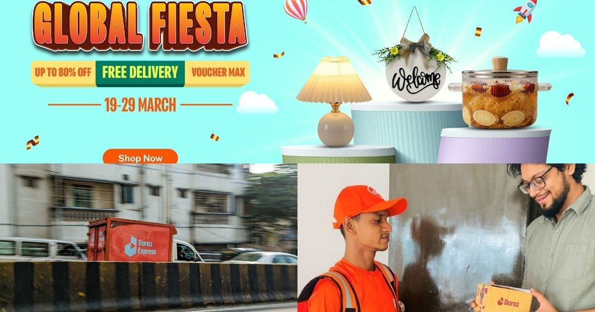 ঈদুল ফিতরের আমেজ ধরে রাখতে দারাজের ‘গ্লোবাল ফিয়েস্তা’ ও এক্সক্লুসিভ ব্র্যান্ড ডে’র ঘোষণা