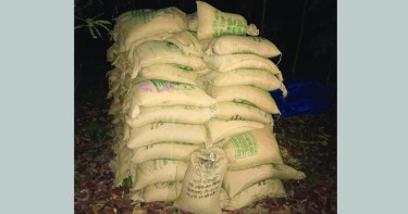 সিরাজগঞ্জে জঙ্গল থেকে ৯৫ বস্তা সরকারি চাল উদ্ধার