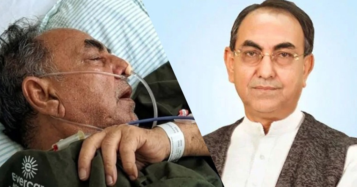 মির্জা আব্বাসের শারীরিক অবস্থার কিছুটা উন্নতি