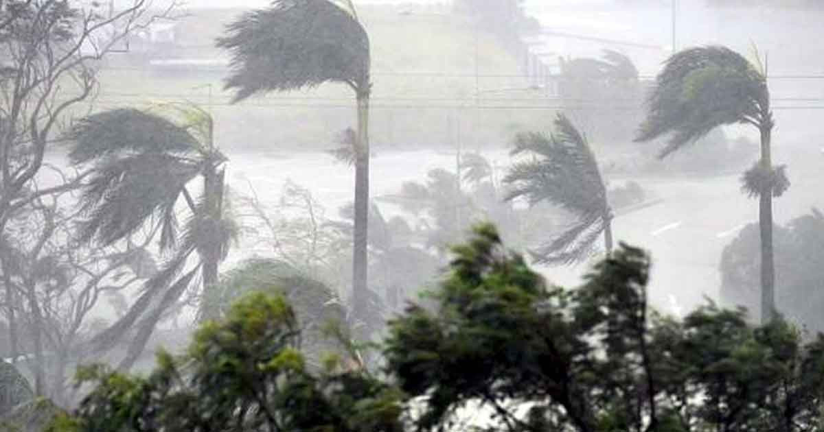 রাতে ৬০ কিলোমিটার বেগে ঝড় হবে যেসব জেলায়