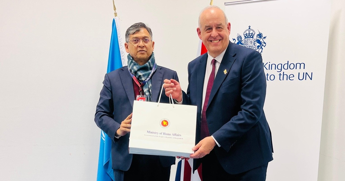 পুলিশ সংস্কার ও রোহিঙ্গা ইস্যুতে যুক্তরাজ্যের সহযোগিতা চায় বাংলাদেশ