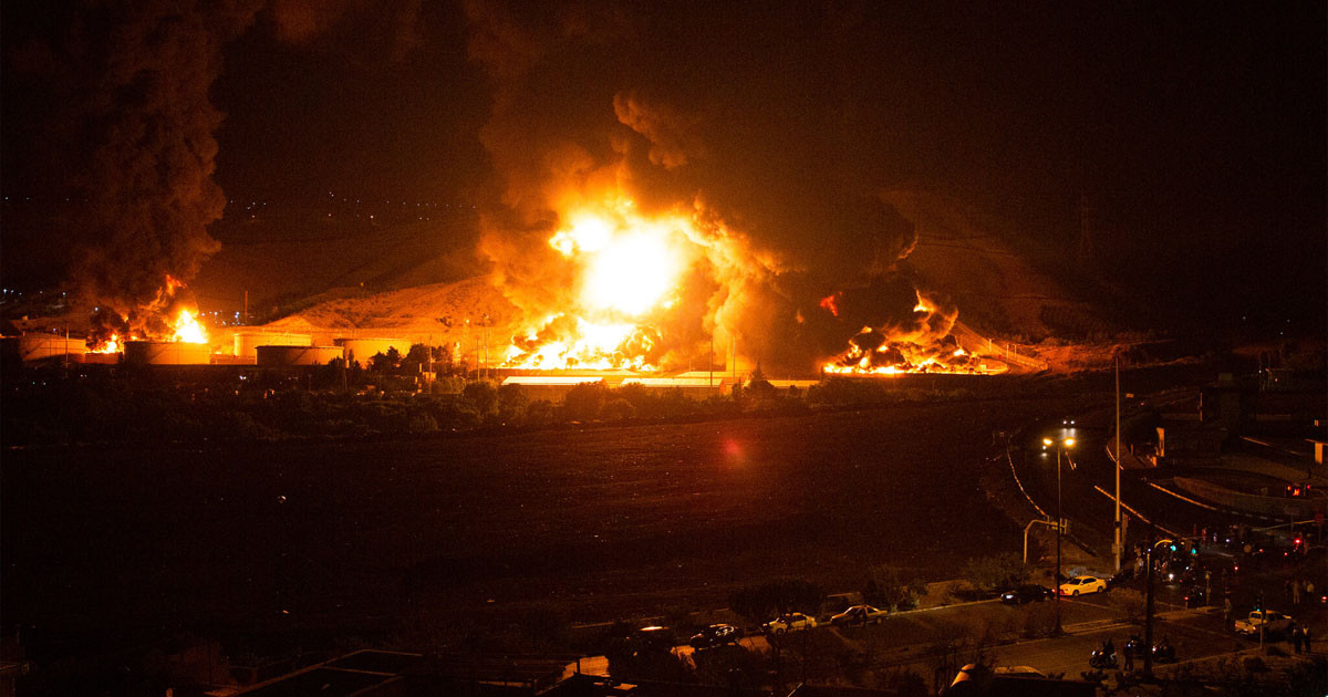 ‘বিস্ফোরকবাহী উড়ন্ত বস্তু’ দিয়ে ইরানের পরমাণু বিদ্যুৎকেন্দ্রে আঘাত হানে শত্রুরা