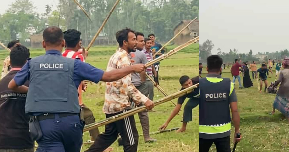 হবিগঞ্জে দুই গ্রামবাসীর সংঘর্ষ, আহত ৩০