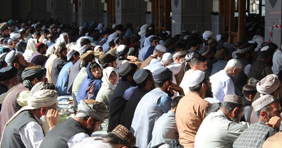 ঈদ উদযাপন করছে মুসলিম দেশটি