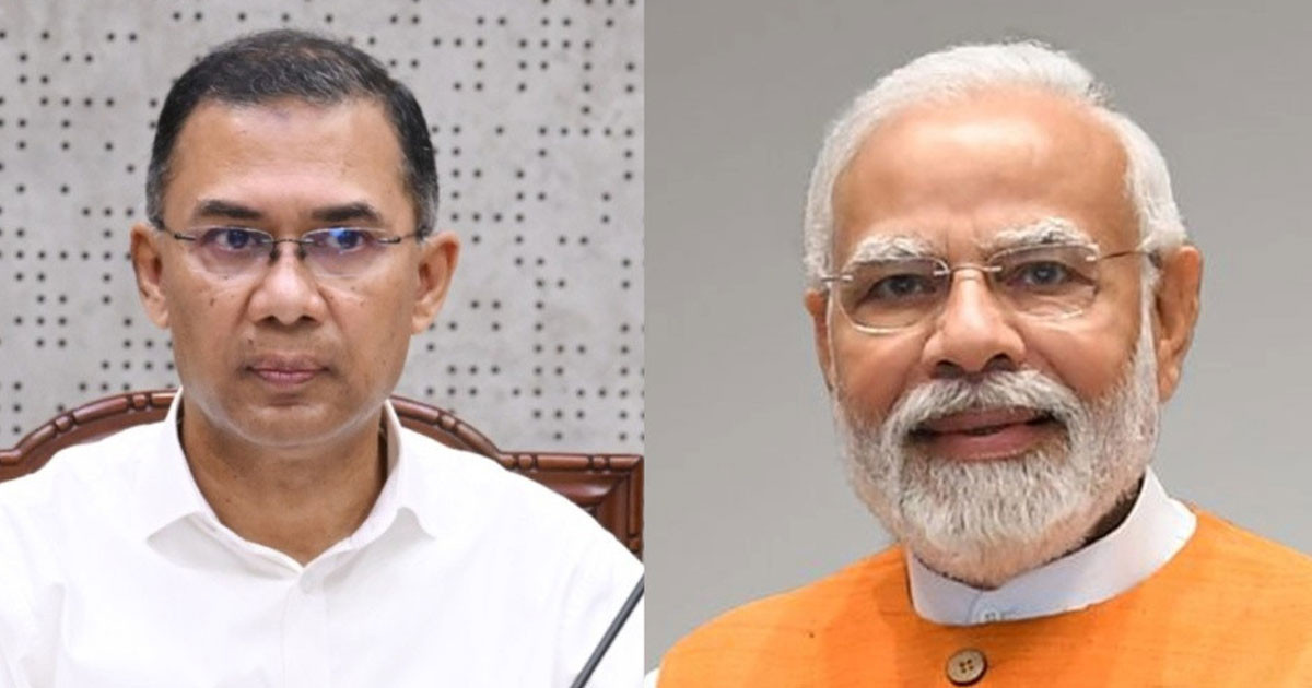 তারেক রহমানকে ঈদের শুভেচ্ছা জানিয়ে মোদির চিঠি