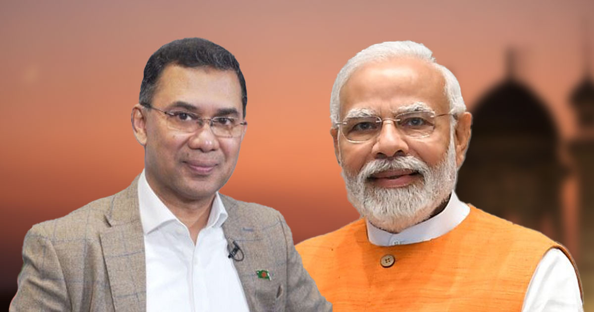 তারেক রহমানকে ঈদের শুভেচ্ছা জানিয়ে মোদির চিঠি
