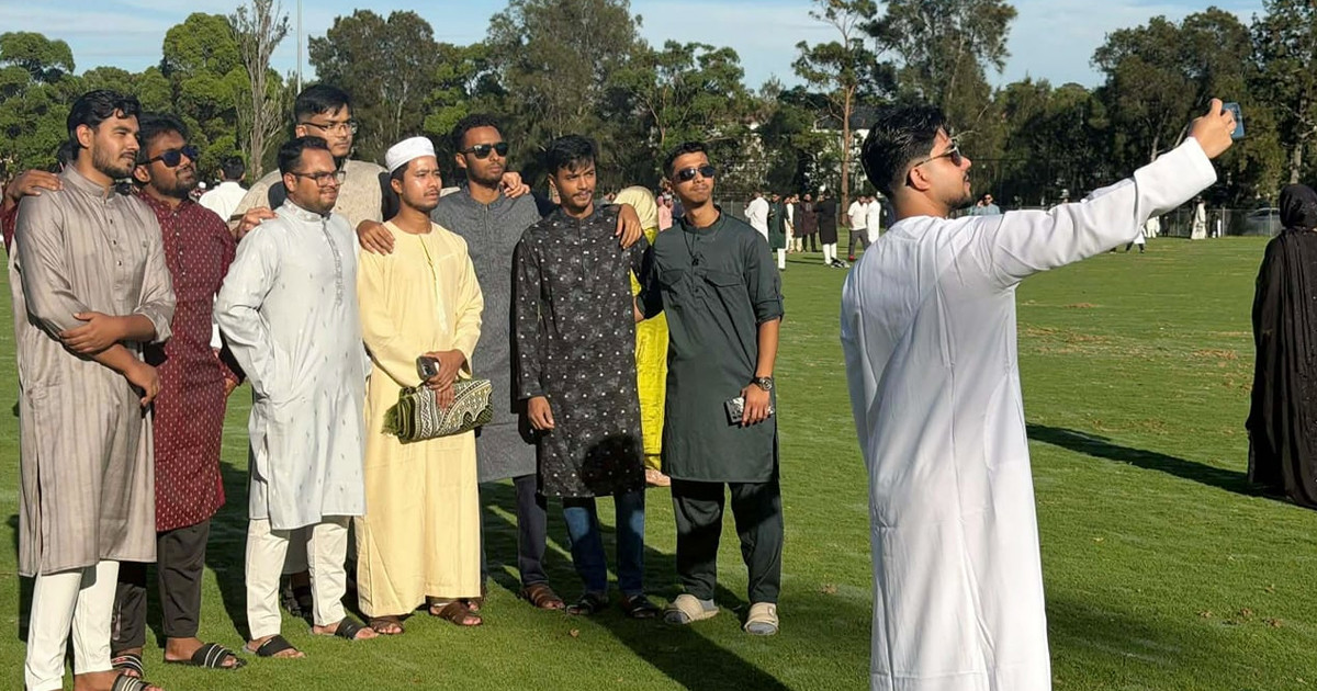 উৎসবমুখর পরিবেশে সিডনিতে প্রবাসীদের ঈদুল ফিতর উদযাপন