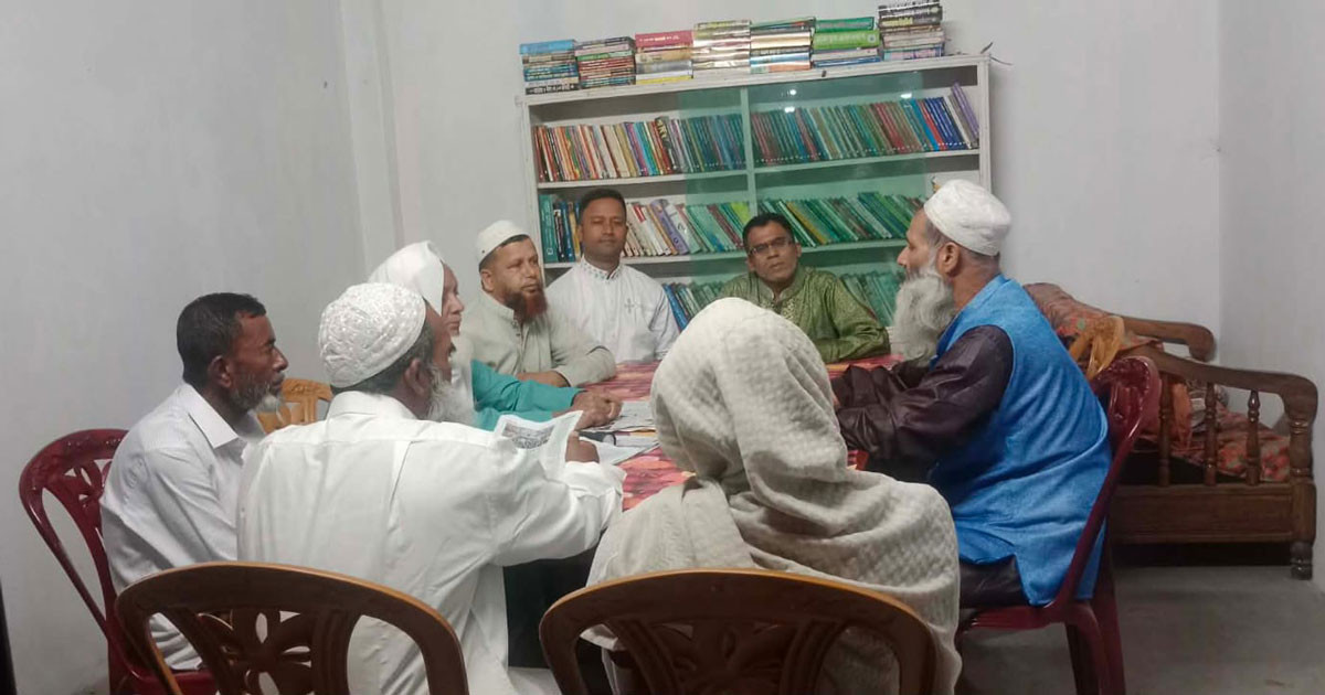 শিবচরে বসুন্ধরা শুভসংঘ পাঠাগারের উদ্যোগে পাঠের আসর