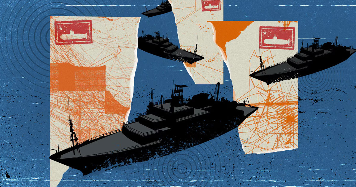 যুক্তরাষ্ট্রের সঙ্গে সম্ভাব্য সাবমেরিন যুদ্ধের প্রস্তুতি, সমুদ্রতল ম্যাপিং জোরদার করছে চীন