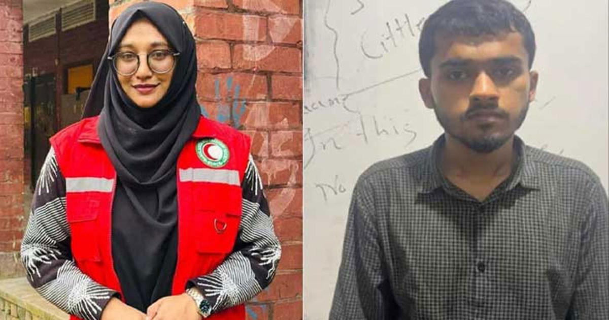 জাবি শিক্ষার্থী শারমিন হত্যা মামলায় স্বামী দুই দিনের রিমান্ডে