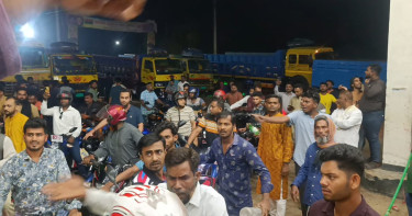 ফিলিং স্টেশনে তেলের সিরিয়াল নিয়ে সংঘর্ষ, আহত ২