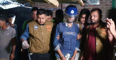 বাবাকে কুপিয়ে হত্যার ঘটনায় ছেলে আটক