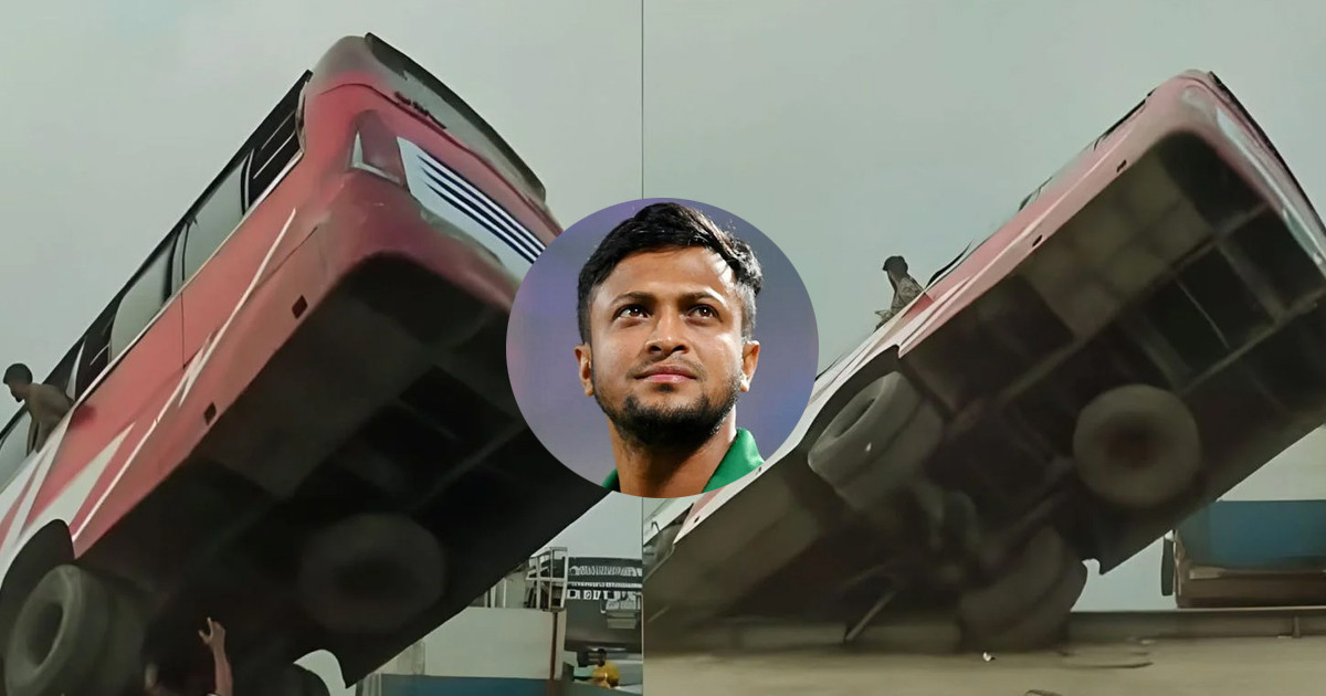 পদ্মায় বাসডুবির ঘটনায় মর্মাহত সাকিব